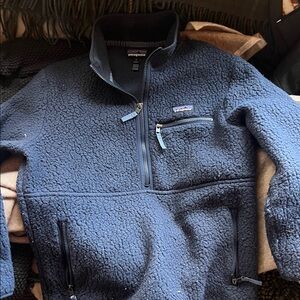 Patagonia Deep Blue Fleece Pullover